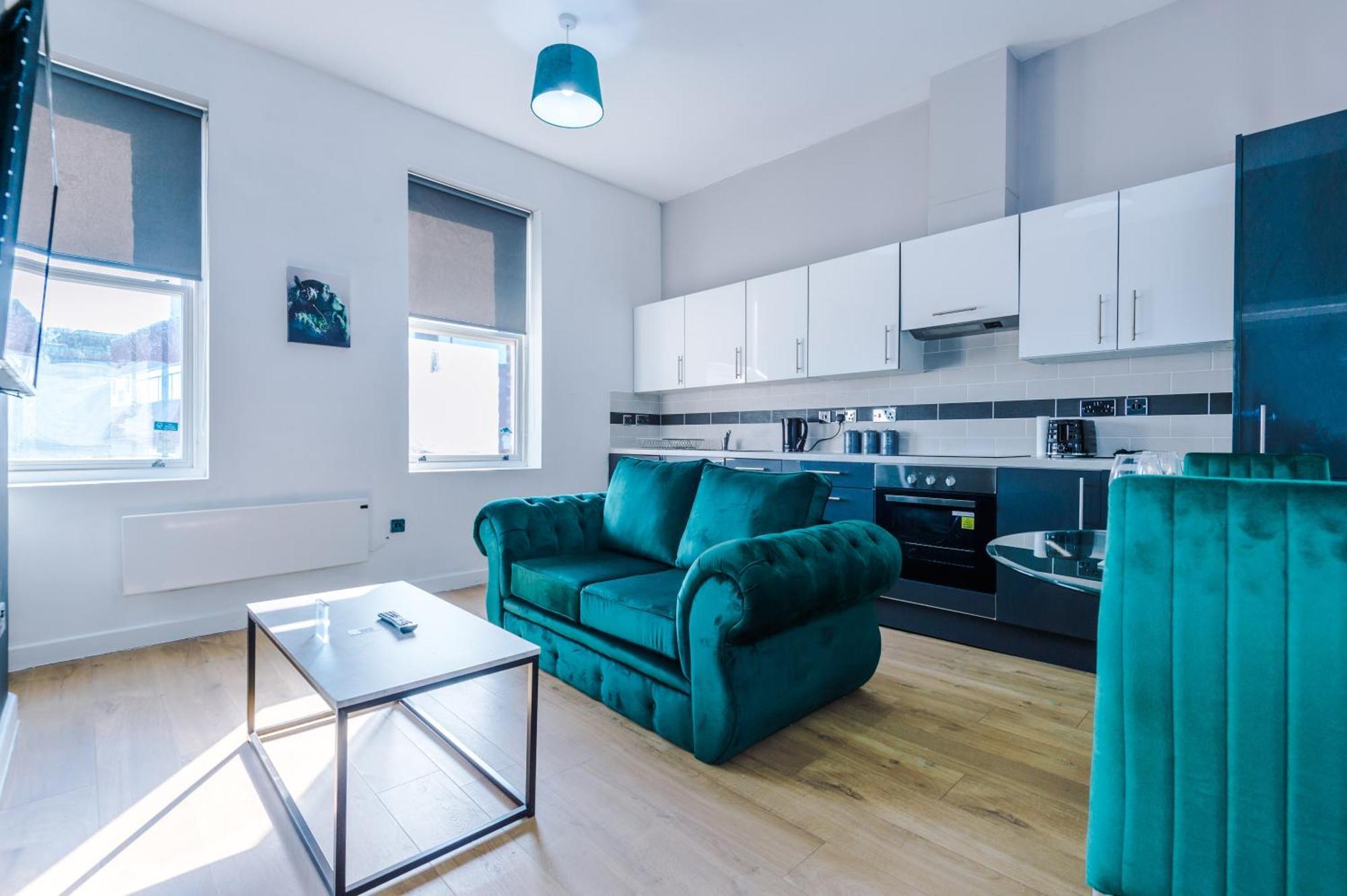 Stylish Apartment Located In The City Centre Of Liverpool Buitenkant foto